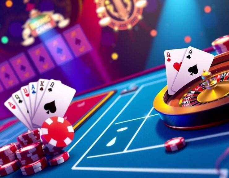 SA Gaming baccarat table on link bok